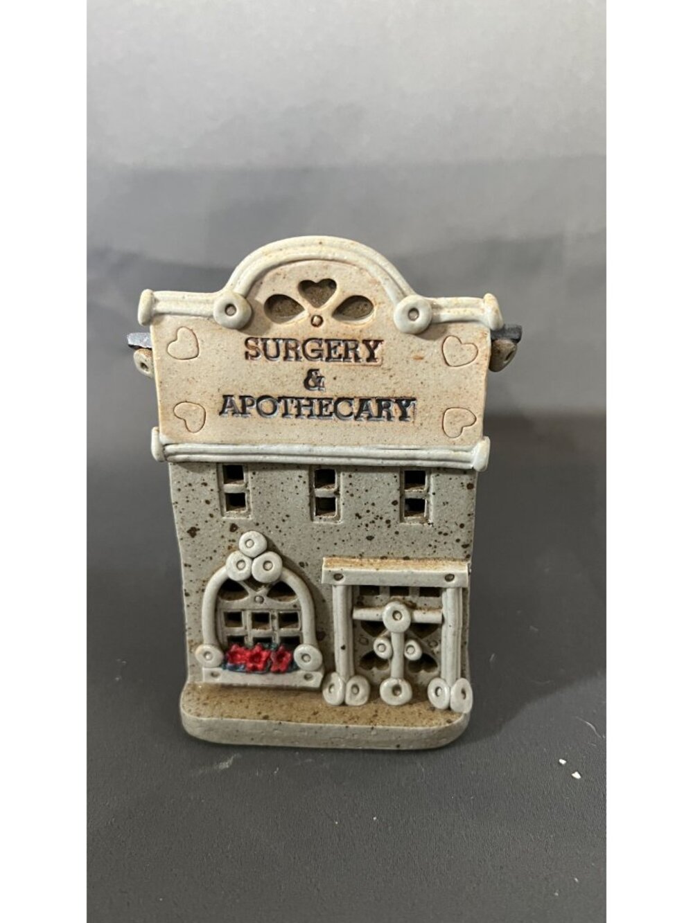 Windy Meadows Pottery Surgery & Apothecary Candle Holder